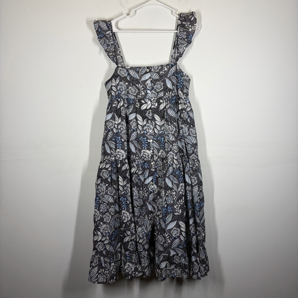 Summersalt The Tiered Ruffle Midi Dress Size Large - Picture 4 of 10